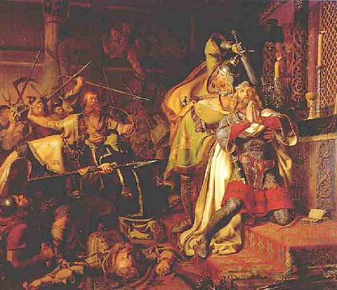 Mort de Canut IV de Danemark